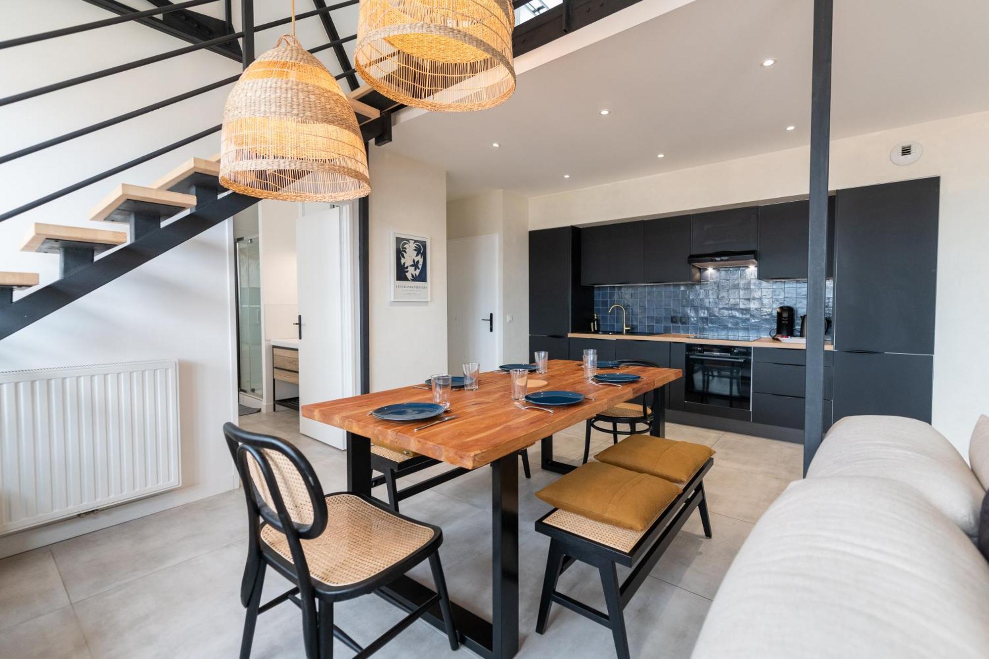 Kasa Madura - Duplex Au Calme Tout Equipe Saint-Etienne  Dış mekan fotoğraf