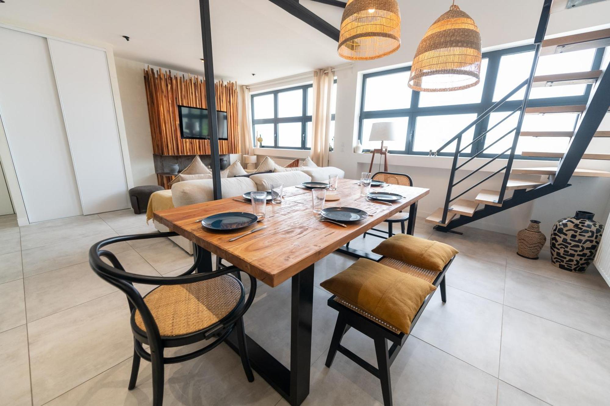 Kasa Madura - Duplex Au Calme Tout Equipe Saint-Etienne  Dış mekan fotoğraf
